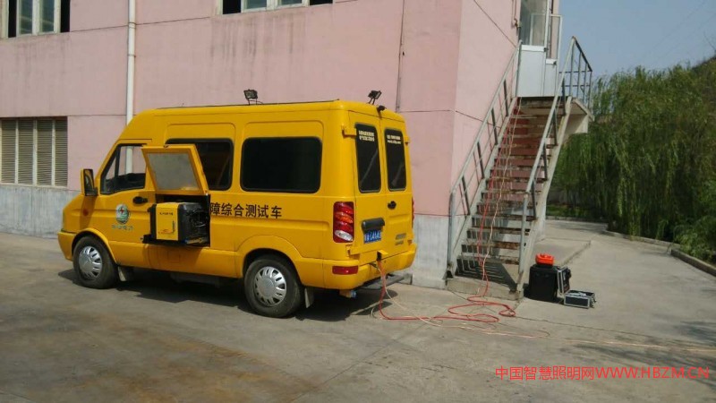 陜焦化工電纜故障車測試圖