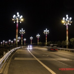 景觀路燈、文化照明點靚多彩冕寧