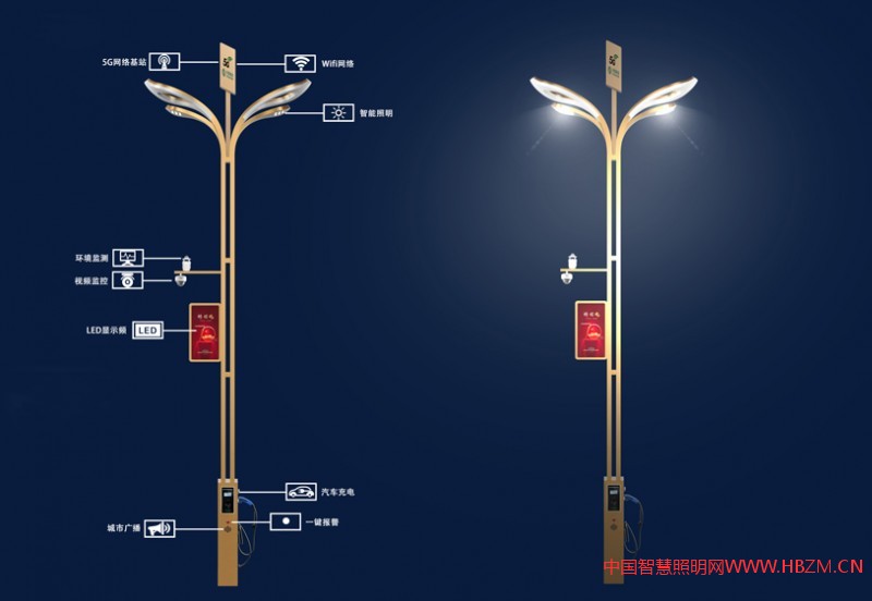 多功能智慧燈桿